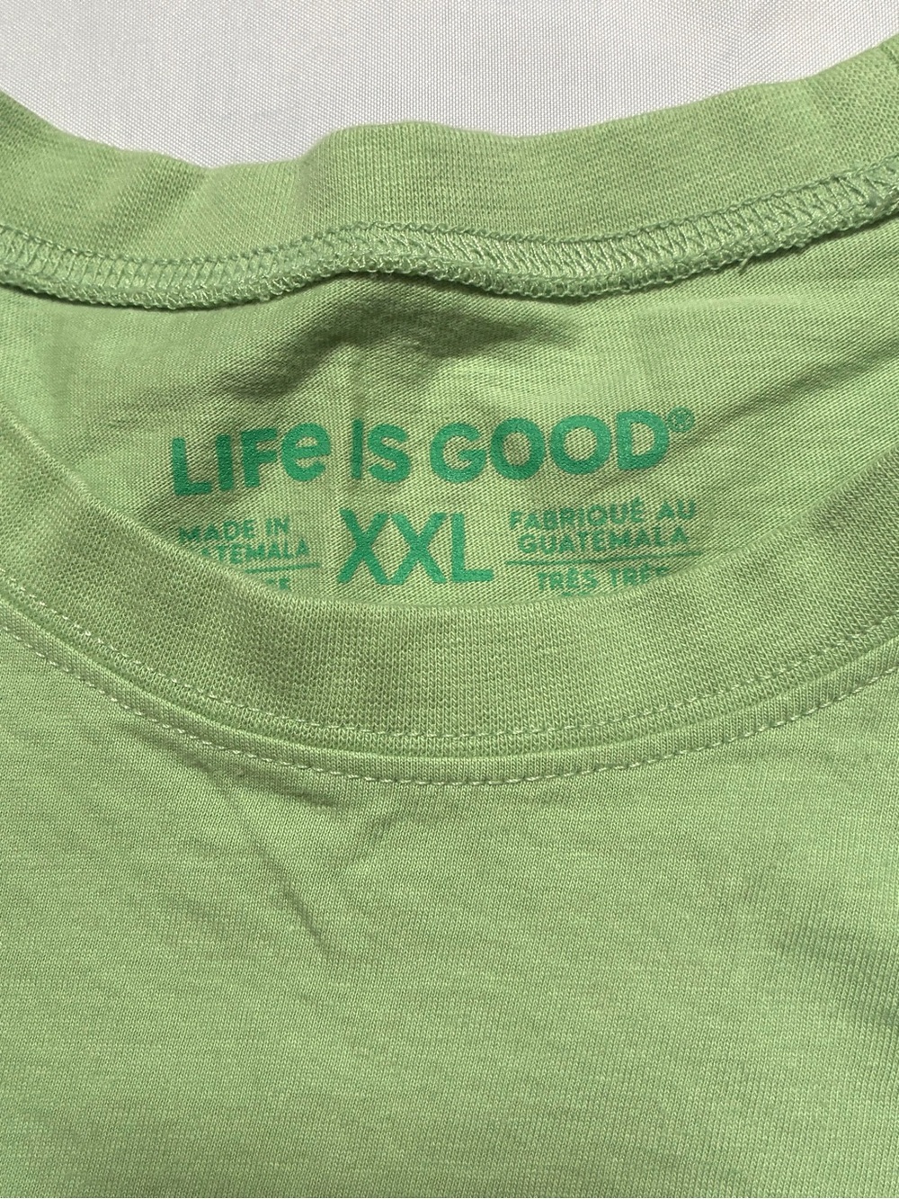 Life Is Good XXL Lake Life Graphic Tee Green Cotton - Picture 2 of 4